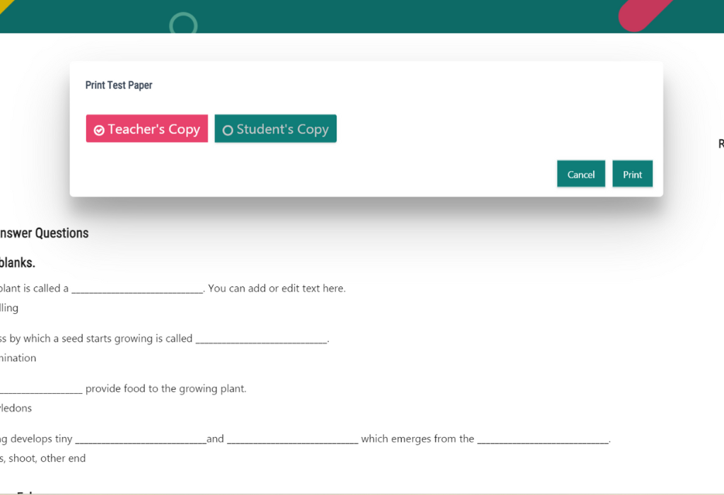 How to use Test generator Step 6