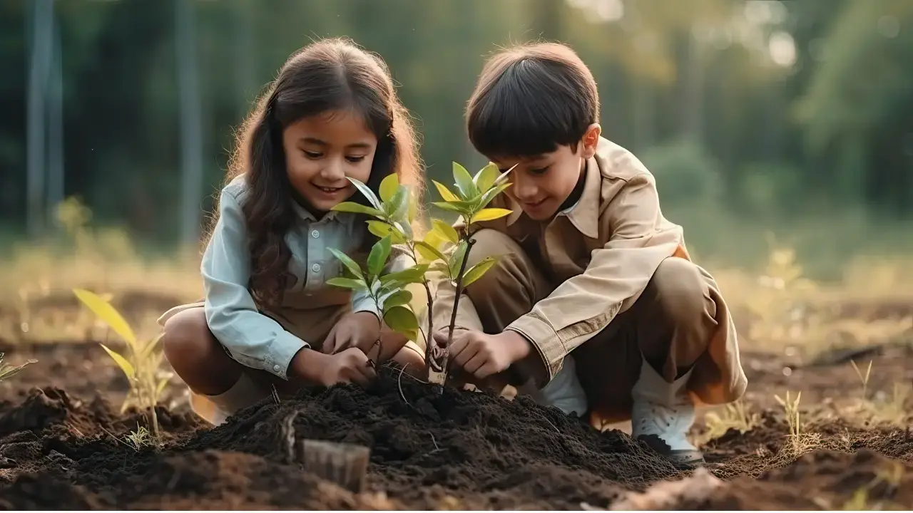 Environmental Education - Gardening and Tree Planting