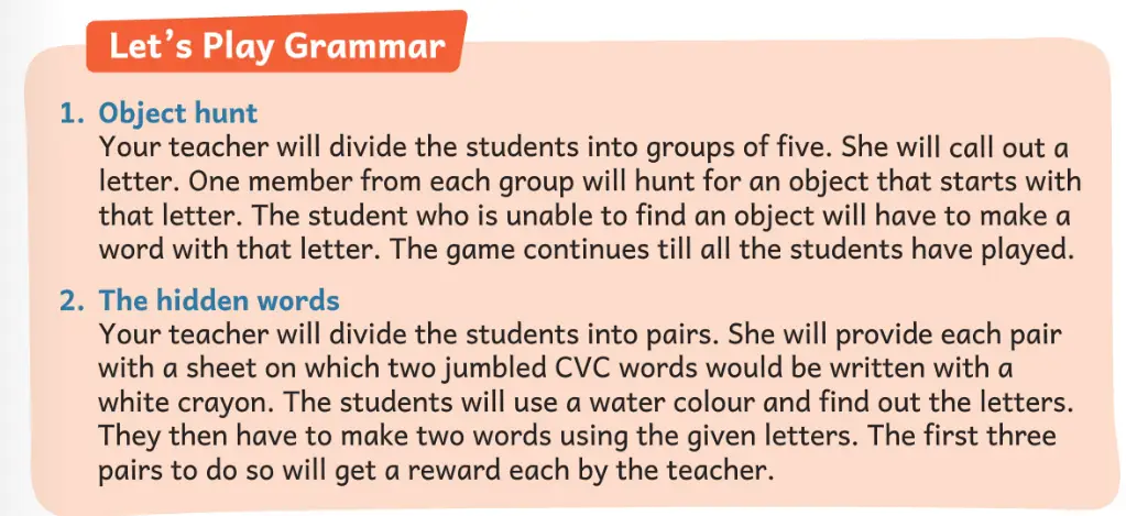 Grammar Games: Making Learning Fun