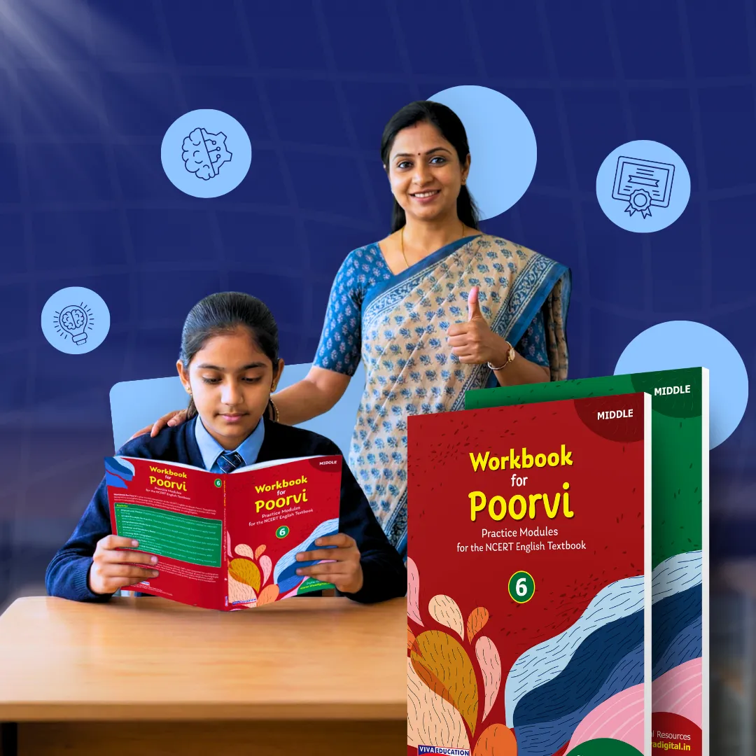 NCERT Poorvi English Class 6 to 8